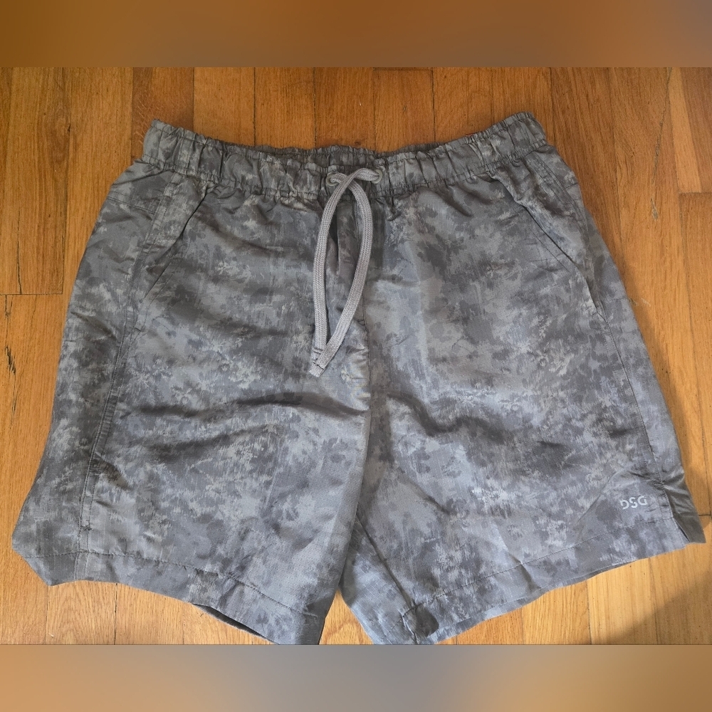 DSG Gray Camouflage Shorts
